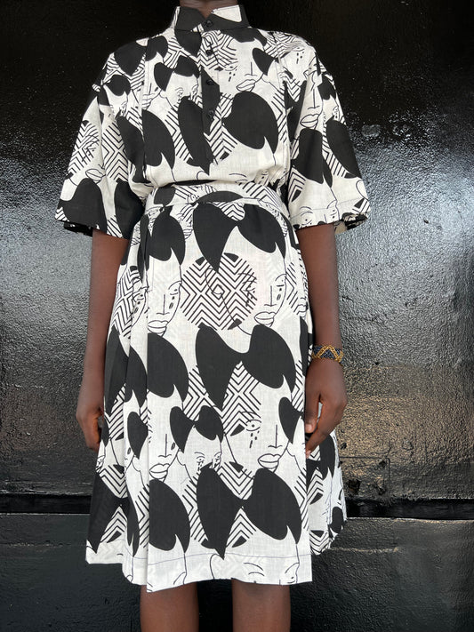 Imandwa Printed Dress