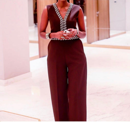 Jumpsuit with beads Details