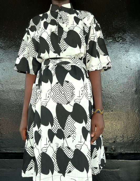 Imandwa Printed Dress