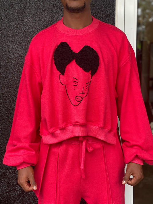 BABA Embroidered Sweater